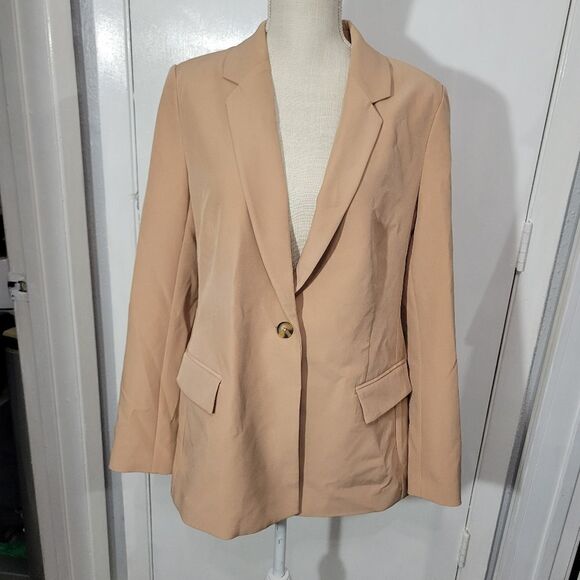 The Drop Blake Long Blazer in color praline NWT - Picture 5 of 13